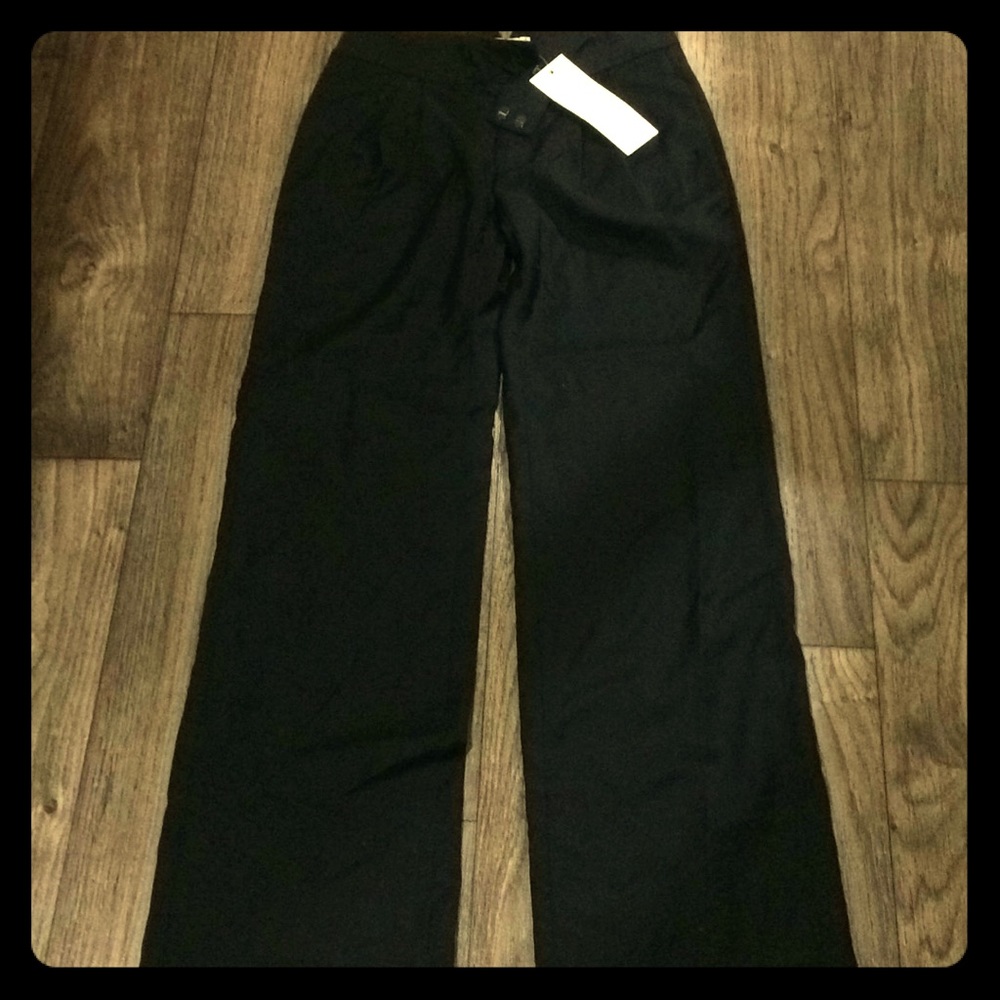 Adam Lippes Black Work Pants.